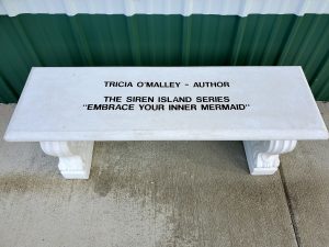 Mermaid museum mermaid bench