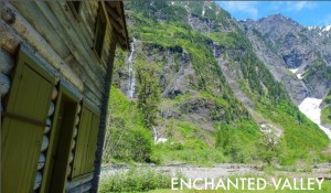 Tour guide Douglas Scott discovered Enchanted Valley as a young boy.   Photo credit: Exotic Hikes