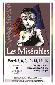 Les Miserables @ Bishop Center for Performing Arts | Aberdeen | Washington | United States
