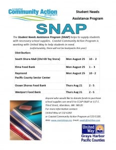 SNAP @ South Shore Mall (across from Master Cuts) | Aberdeen | Washington | United States