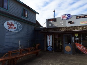 The Surf Shop is a favorite for renting and buying boards, wetsuits and other surf-oriented gear.