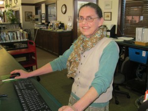 A native of Germany, Christine Vincent  works as a Library Assistant at the Hoquiam Library.