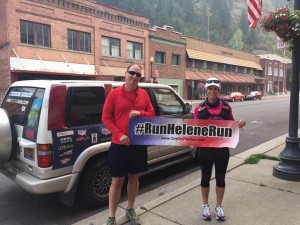 Throughout her journey around the United States, Helene Neville has met countless members of her national community. 
