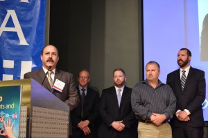 Tom Jensen received the prestigious Joe Hopkins Memorial Award earlier this month for his outstanding achievements as Grays Harbor Community Hospital president and CEO. Photo courtesy: Grays Harbor Community Hospital.