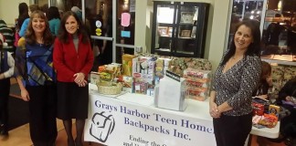 grays harbor teen homeless backpack