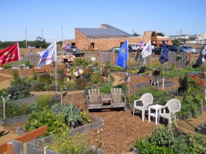 community garden beach