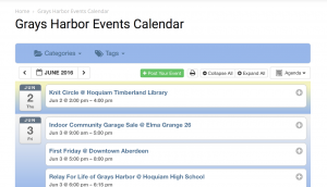 grays harbor events