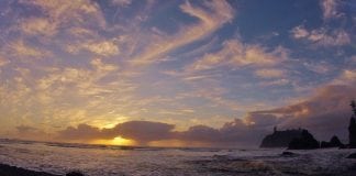 sunset viewing