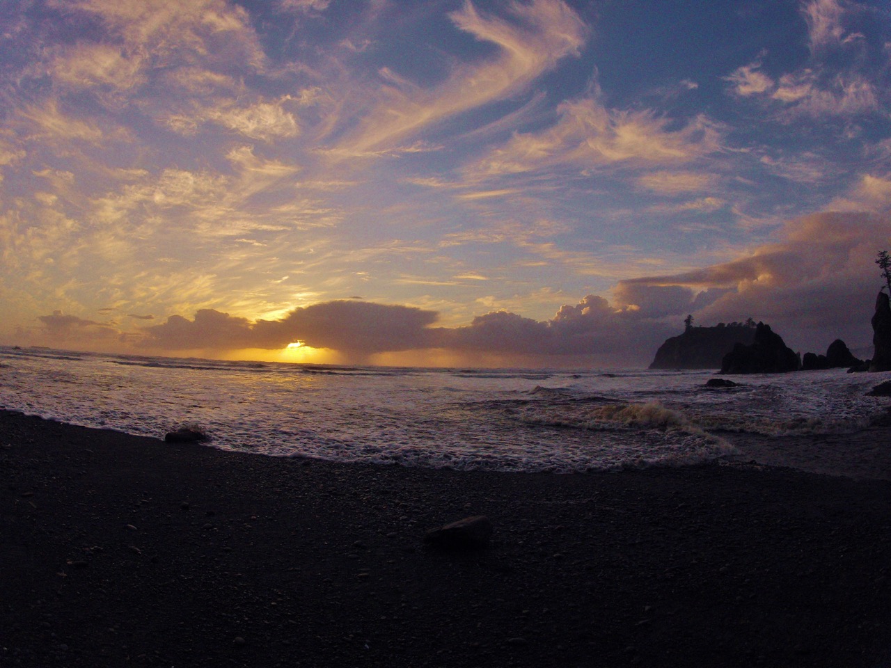 sunset viewing