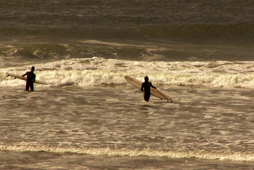 Surfing Westport
