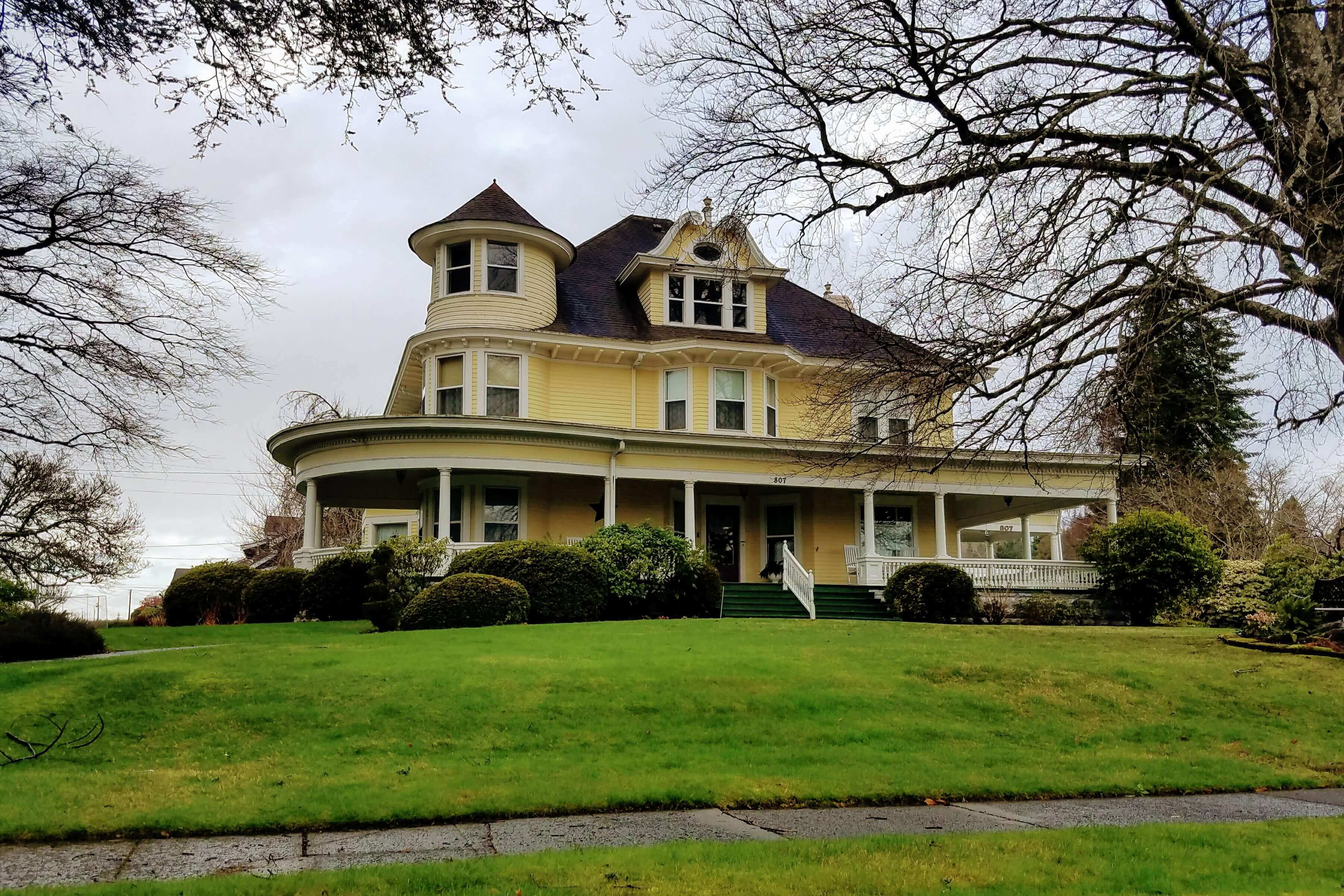 Grays Harbor Historic Homes Aberdeen Mansion Hulbert Historic Homes