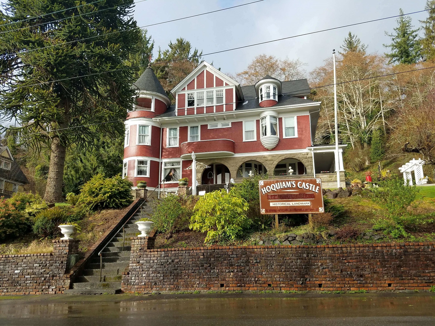 Grays Harbor Historic Homes Hoquiam Castle Lytle Historic Home