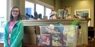Alyssa Caskey Paws of Grays Harbor donations at paws