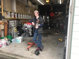 MIke Rowe Scholarship Dylan Volz brothers truck