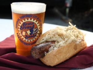 Brats Brews and Bands 2018 Beer and Brat
