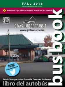 Grays Harbor Transit Fall 2018 Bus Book
