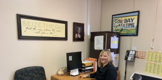 Grays Harbor Community Hospital CUPS Tracie at desk