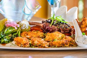 Grays Harbor restaurants razor clam with lamb chop ocean crest resort
