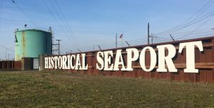Grays Harbor Historical Seaport Sign