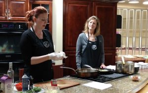 Bayview Cooking School in Olympia Julie and Irene Schade
