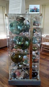 Wesport Maritime Museum Glass Floats exhibit