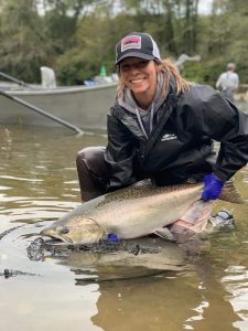 Grays Harbor fishing trip on-lower-quinault-river