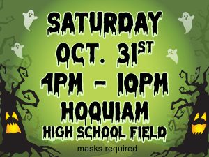 Halloween Spooktacular and Community Laser Light Show @ Hoquiam High School Field