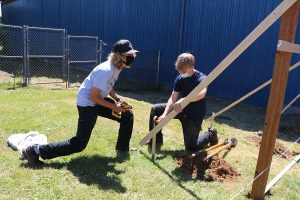 Aberdeen-School-Garden-construction