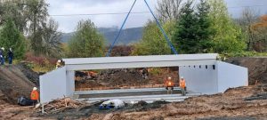 Chehalis-Reservation oakville-installation-of-Fast-Cast-Bridge