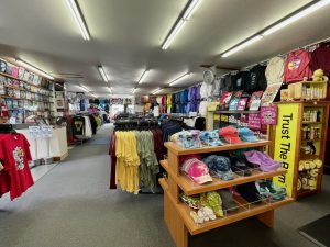 hats, towels, and custom shirts at Too Cool Sportswear in Ocean Shores