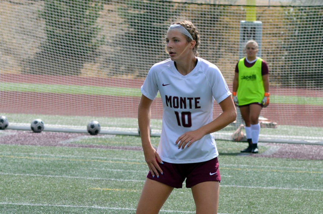 Mikayal STafield on the soccer field