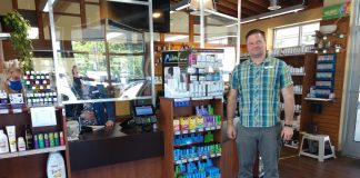 Ryan Martin, pharmacist at NW Remedies standing in the pharmacy