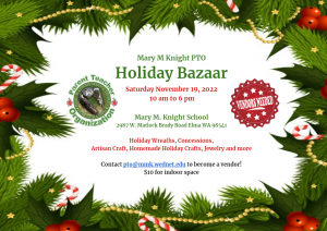 Holiday Bazaar @ Mary M. Knight School