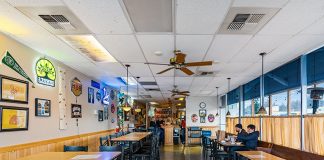 the inside of Skep & Skein Tavern in West Olympia