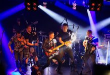 Skerryvore performing on stage