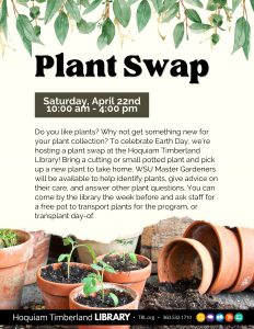 Plant Swap @ Hoquiam Timberland Library