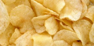 close up photo of potato chips
