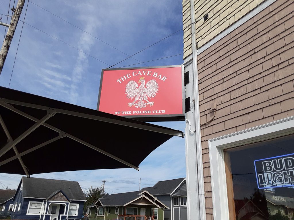 The Care Bar sign
