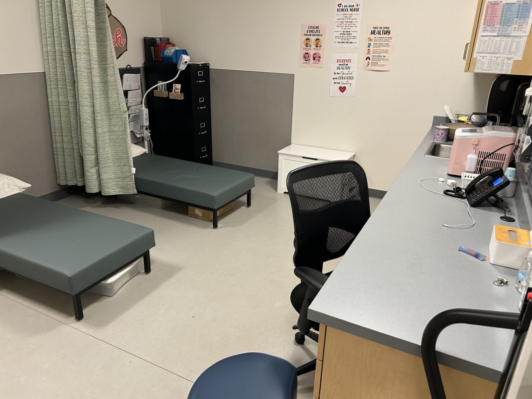 Oakville School District School-Based Health Center exam room